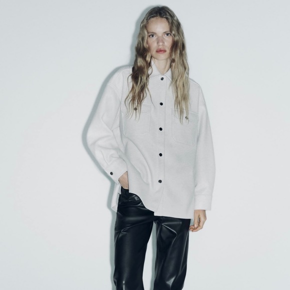 Soft zara overshirt - Picture 1 of 9